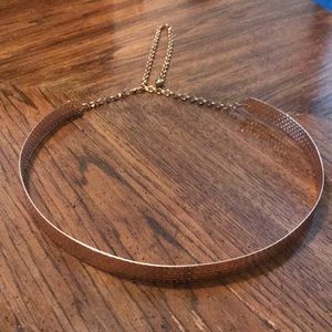 Rose Gold Waist Belt